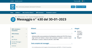 Anticipo TFR/TFS dipendenti pubblici: le istruzioni INPS per presentare la domanda 