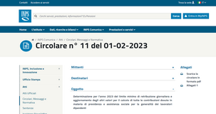 Contributi INPS 2023: minimali e massimali di riferimento per i lavoratori dipendenti 