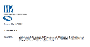 Contributi INPS, con la crescita del tasso di interesse aumentano le rate e le sanzioni