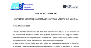 Riduzione contributi INPS forfettari 2023: le richieste dell'ANC in vista della scadenza