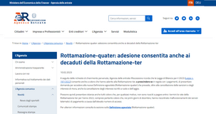 Nuova definizione agevolata anche per chi non ha pagato le rate della rottamazione ter 