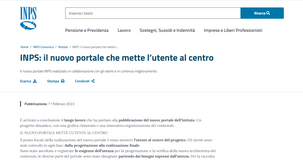 Sito INPS, le novità del portale dopo il restyling: dalle pensioni al lavoro, passando per le indennità