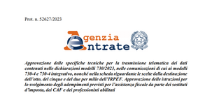 Dichiarazione dei redditi 2023: online le specifiche tecniche per CAF e professionisti