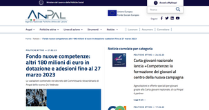 Fondo Nuove Competenze 2022: proroga al 27 marzo 2023 per domanda e accordi collettivi
