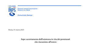 Accertamento dell'esistenza in vita: per i pensionati residenti all'estero disponibile anche la videochiamata