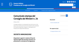 Decreto flussi: la programmazione degli ingressi diventa triennale, nulla osta più veloce 