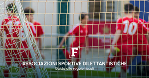 Il “decalogo” sulle associazione sportive dilettantistiche