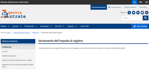 Imposta di registro locazioni: calcolo e istruzioni