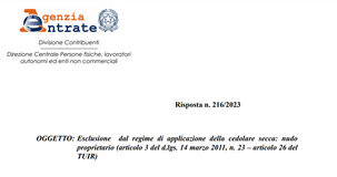 A chi imputare i redditi di locazione? 