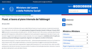 Decreto Flussi 2023: boom di domande in poche ore, ipotesi di nuovi ingressi
