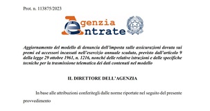 Imposta assicurazioni e denuncia dei premi
