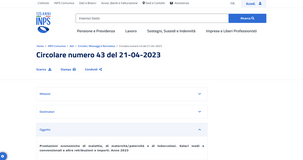 Malattia, maternità e paternità 2023: aggiornati gli importi per il calcolo delle indennità INPS