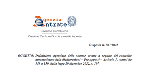 Avvisi bonari, i chiarimenti su periodo e condizioni per l'accesso alla definizione agevolata