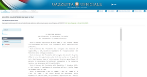 In GU il decreto con il modulo di comunicazione in CCIAA della titolarità effettiva di società e trust
