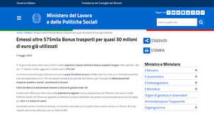 Bonus trasporti 2023: boom di domande con 500.000 voucher emessi, disponibili ancora 70 milioni 