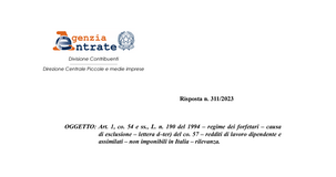 Regime forfettario, anche la pensione esente rientra nel calcolo dei limiti