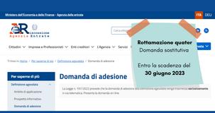 Rottamazione quater: domanda sostitutiva o integrativa entro la nuova scadenza del 30 giugno 2023 