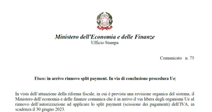 Split payment, verso la proroga: in arrivo il via libera dell'UE
