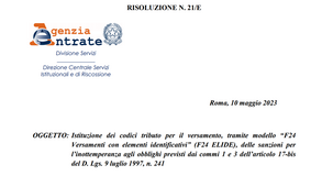 Appalti e ritenute fiscali: il codice tributo da utilizzare per le sanzioni in caso di omesso versamento 