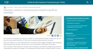 L'UIF pubblica i nuovi indicatori di anomalia per l'inoltro delle segnalazioni di operazioni sospette