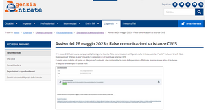La mail sulla correzione dell'istanza CIVIS nasconde l'inganno