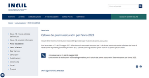 Premi INAIL 2023: retribuzione minima e istruzioni per il calcolo 