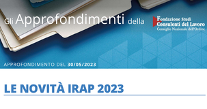 IRAP 2023, le novità tra soggetti esclusi e semplificazioni