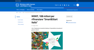 Smart&Start Italia, rifinanziato con 108 milioni di euro l'incentivo per le startup innovative
