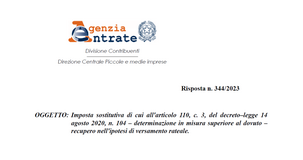 Rivalutazione e riallineamento beni d'impresa, come recuperare l'imposta sostitutiva versata in eccesso?