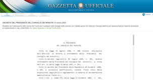 Contributo elettrico disagio fisico: in GU il decreto sul Fondo per le persone con malattia grave