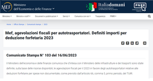 Deduzione autotrasportatori 2023, l'importo torna a 48 euro: istruzioni per la dichiarazione dei redditi