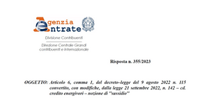 Bonus energia imprese, i crediti d'imposta non sono considerati un “sussidio”