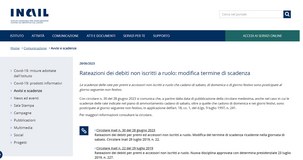 Rate per debiti di premi INAIL: scadenza posticipata anche quando cade di sabato