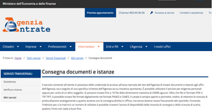 Richiesta certificato della situazione reddituale
