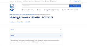 All'INPS arriva l'intelligenza artificiale: l'assistente virtuale partirà da Opzione Donna