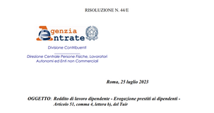 Prestiti agevolati concessi da terzi ai dipendenti: istruzioni sul calcolo del reddito di lavoro 