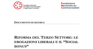 Fondazione Nazionale dei Commercialisti: riforma del terzo settore