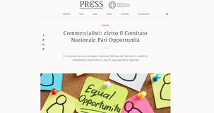Commercialisti: il Comitato delle Pari Opportunità si insedia al CNDCEC 