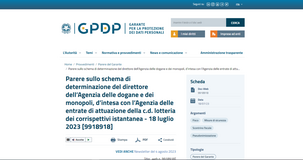 Lotteria degli scontrini istantanea, via libera del Garante della Privacy