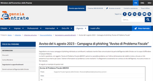 Mail su dichiarazione dei redditi 2023 e rischio sanzioni? Non è l'Agenzia delle Entrate a scrivere