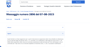 Sospensione reddito di cittadinanza: le istruzioni INPS per continuare a ricevere l'assegno unico 