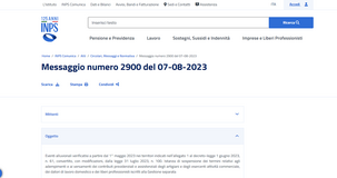Sospensione contributi INPS: le istruzioni per la domanda di commercianti e autonomi alluvionati