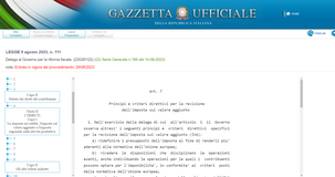 Riforma fiscale e IVA, quali sono le novità nel testo in Gazzetta Ufficiale?