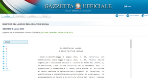 Supporto per la formazione e il lavoro: al via dal 1° settembre, come funziona e requisiti