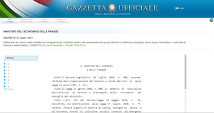 Superbonus e fondo indigenti, decreto MEF in Gazzetta Ufficiale: requisiti, importo e scadenza