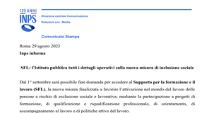 Supporto formazione e lavoro: durata massima di 12 mesi per l'indennità di 350 euro