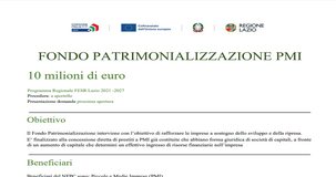 Credito alle imprese del Lazio: finanziamenti a tasso zero per le PMI 