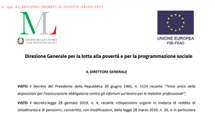 Supporto formazione e lavoro: tutela INAIL per chi partecipa ai progetti utili alla collettività 