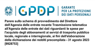 Bonus abbonamento ai mezzi pubblici nel modello 730 precompilato dal 2024