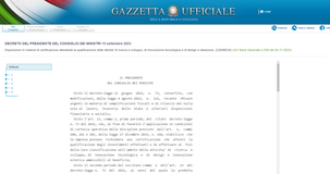 Credito ricerca e sviluppo: decreto per la certificazione delle attività in Gazzetta Ufficiale